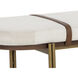 Elaine Polo Club Muslin Bench